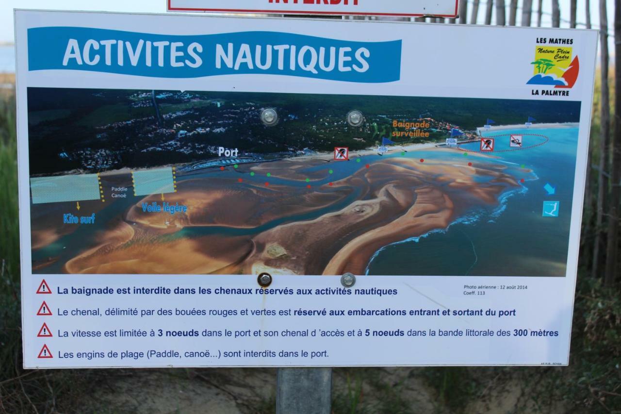 Les Mobiles Homes De La Palmyre Les Mathes Exterior foto